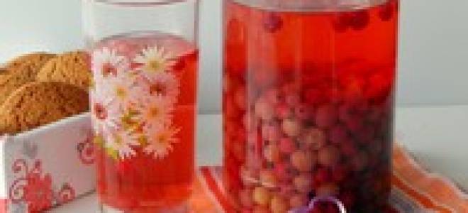 Компот из красной смородины на зиму