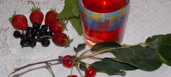 Компот с мелиссой на зиму
