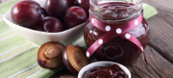 Варенье из слив с имбирем